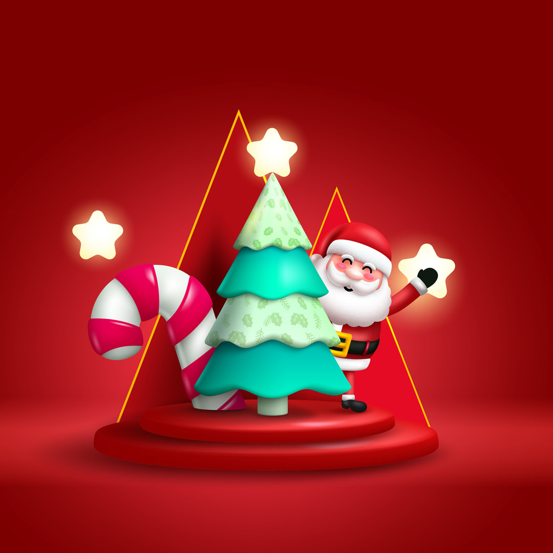 Santa’s Grotto at New Square
