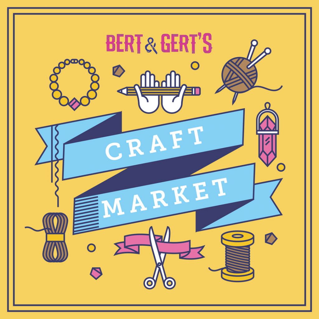 Bert & Gert's Craft Stall Market at New Square