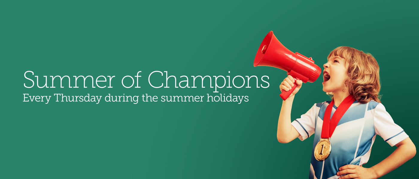 Summer of Champions - Sporting events at New Square