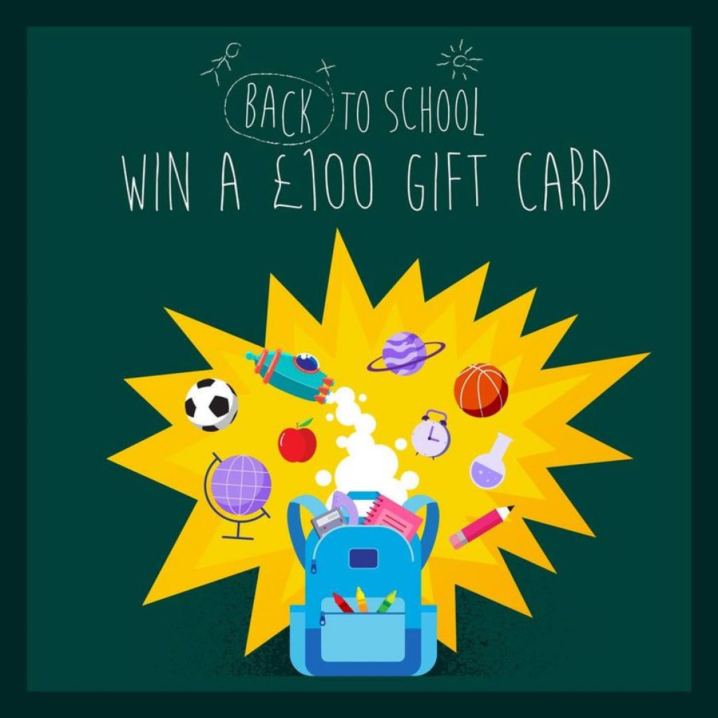 Win £100 on Back to School